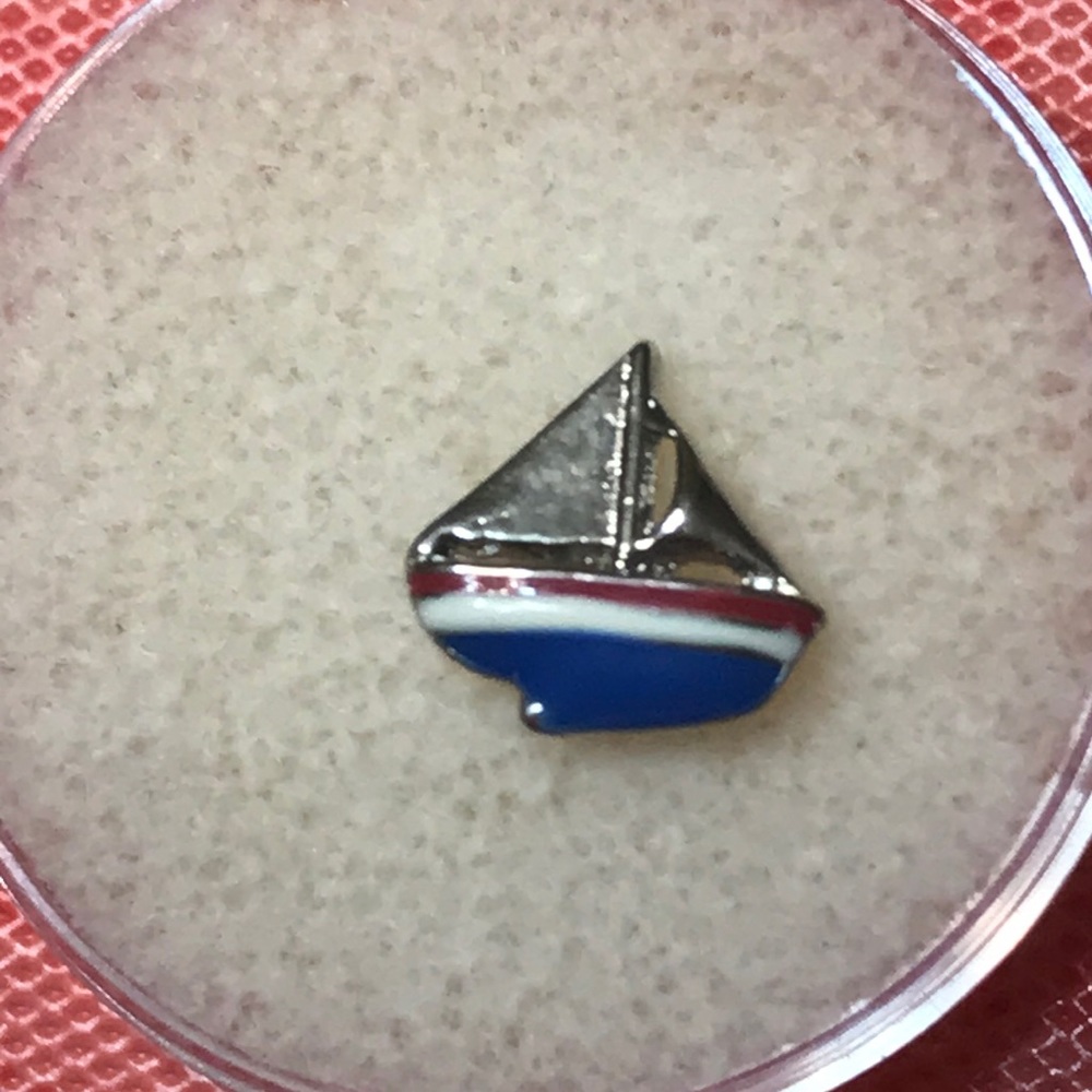 Origami Owl Sailboat Charm